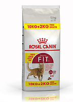 Royal Canin Fit 10кг+2кг збалансований корм для кішок