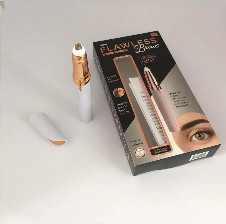 Жіночий тример для брів Flawless Brows, портативний, безболісний