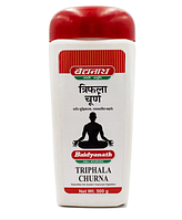 Трифала Чурна, Triphala Churna Asli Ayurved Baidyanath, Байдьянатх, 500 гр