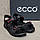 Чоловічі шкіряні сандалі E-series Black (репліка), фото 6