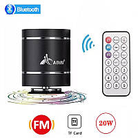 Віброчечка — потужний резонансний динамік 20 Вт з Bluetooth-під'єднанням, металевий корпус Adin BT20+