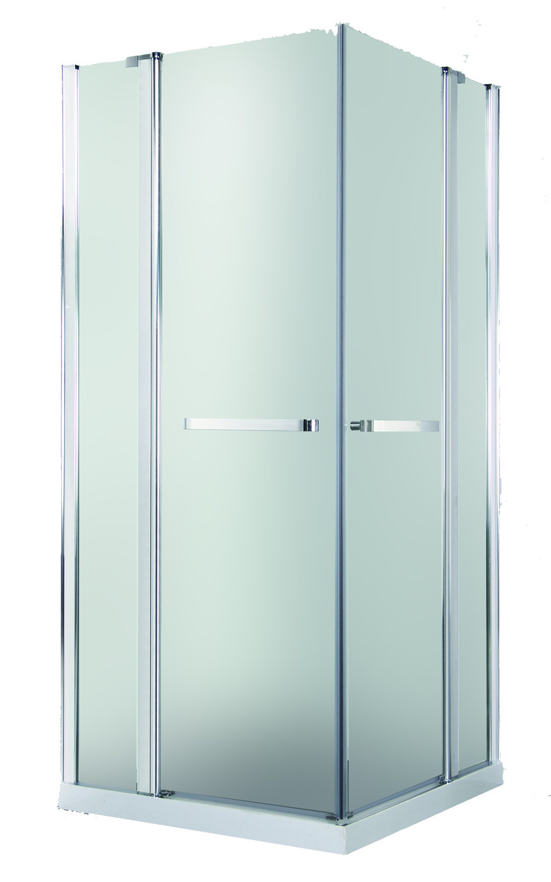 RH219, Rhein, душова кабіна 100 х 100 см, рама хром, скло матове 6 мм