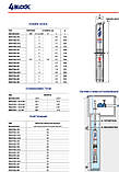 Pedrollo 4BLOCKm 6/10 Свердловинний насос, фото 6
