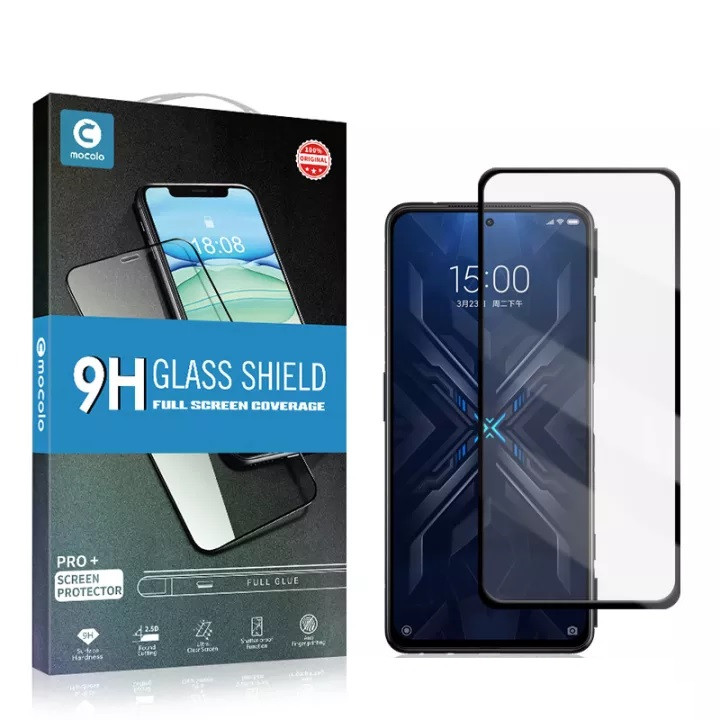 Захисне скло Mocolo для Xiaomi Black Shark 4 / 4 Pro / 5 / 5 Pro Full Glue 5D Black (0.33 мм)