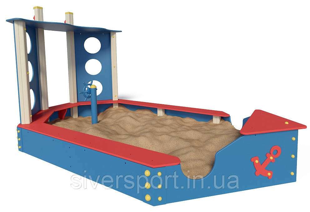 Пісочниця "Човник" SiverSport TE307, фото 1
