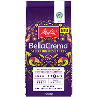 Кава в зернах Melitta Bella Crema Selection des Jahres з ароматом чорного шоколаду і лісових ягід 1кг ОРИГІНАЛ