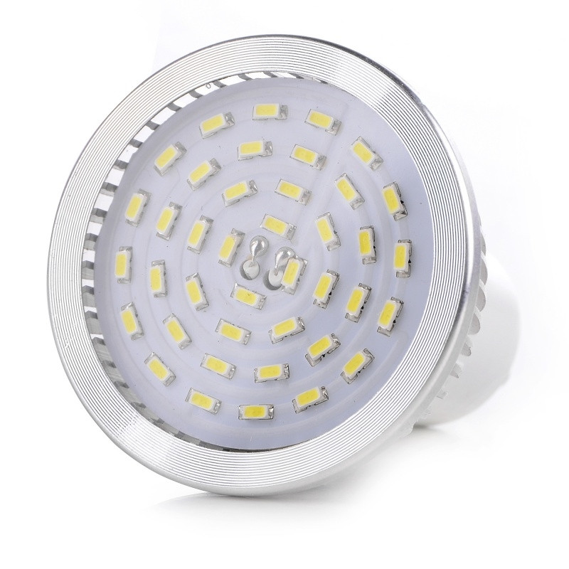 Лампочка GU10 LED 4.9W 40 PCS CW MR16 SMD3014 CCD - фото 1 - id-p1838991545