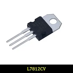 Лінійний стабілізатор напруги L7812CV 12 В 1.5 А, TO-220