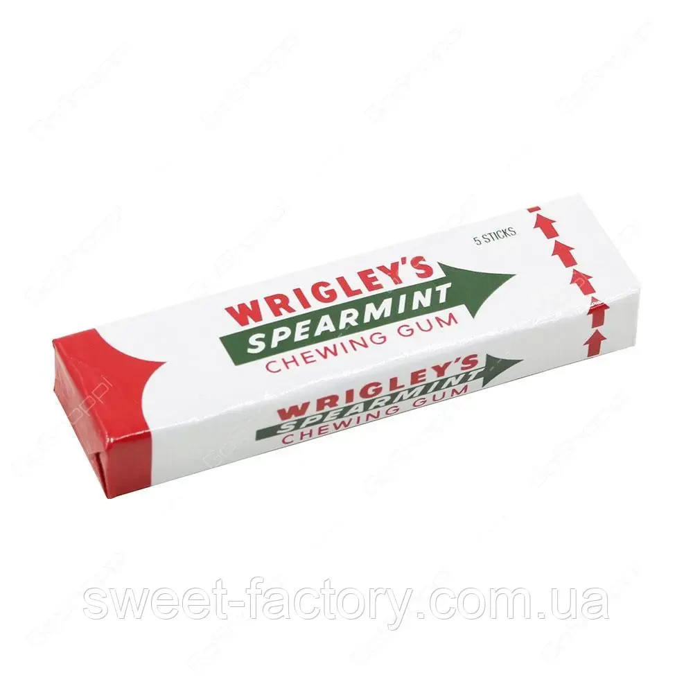 Купить Жуйки wrigley's Spearmint 5 шт, цена 20 ₴ — Prom.ua (ID#1839124548)