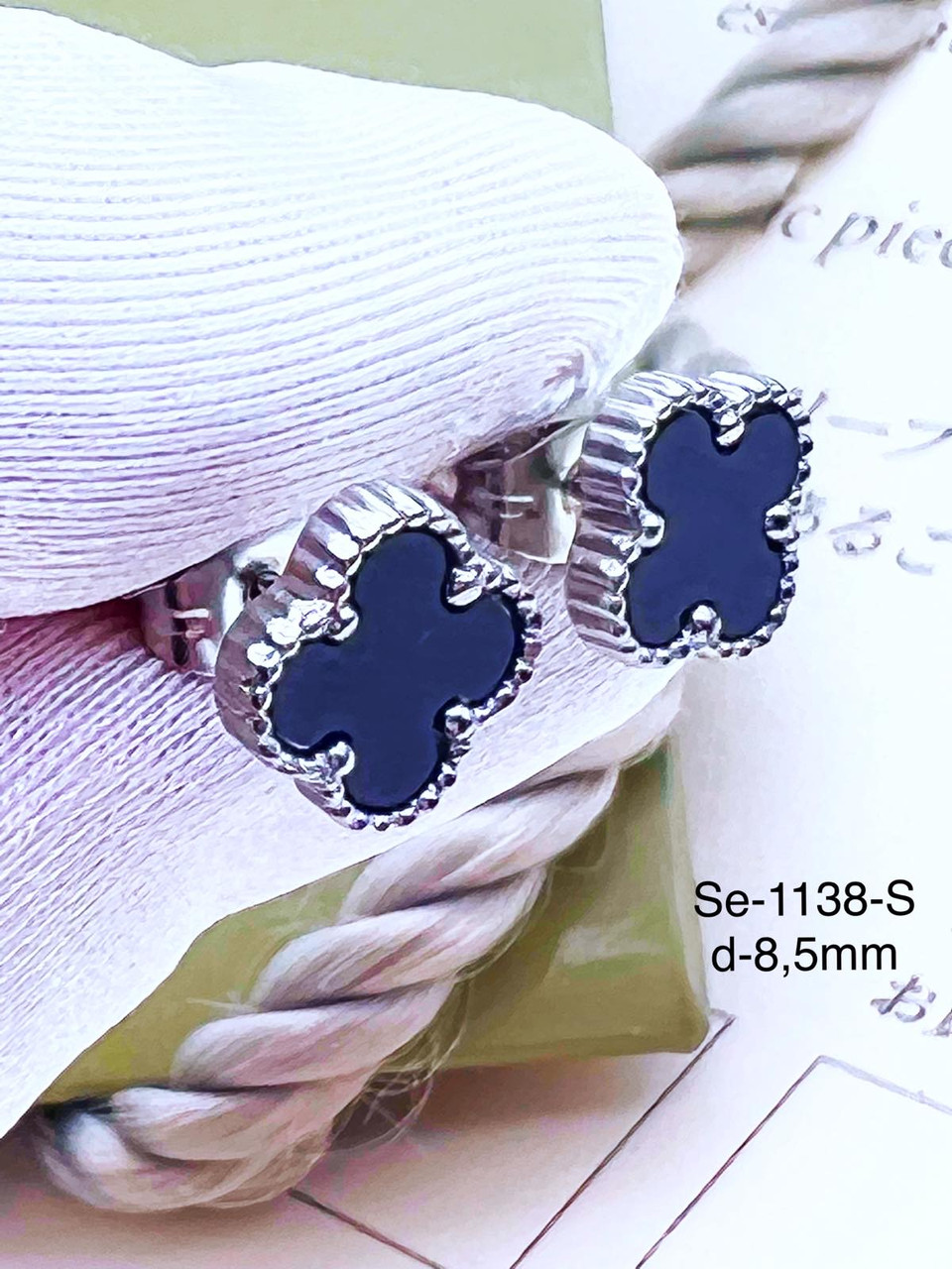 Сережки Stainlees Steel преміум