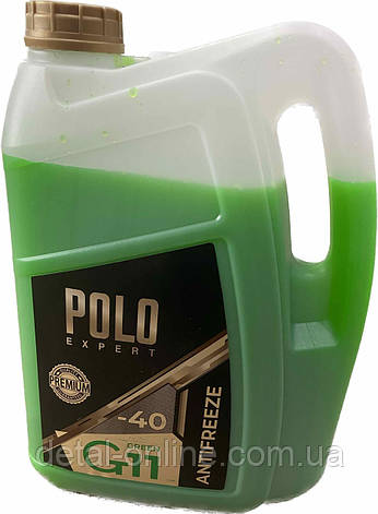 Антифриз Ct11 Polo Expert 40 Premium каністра п/е 5л зелений, фото 1