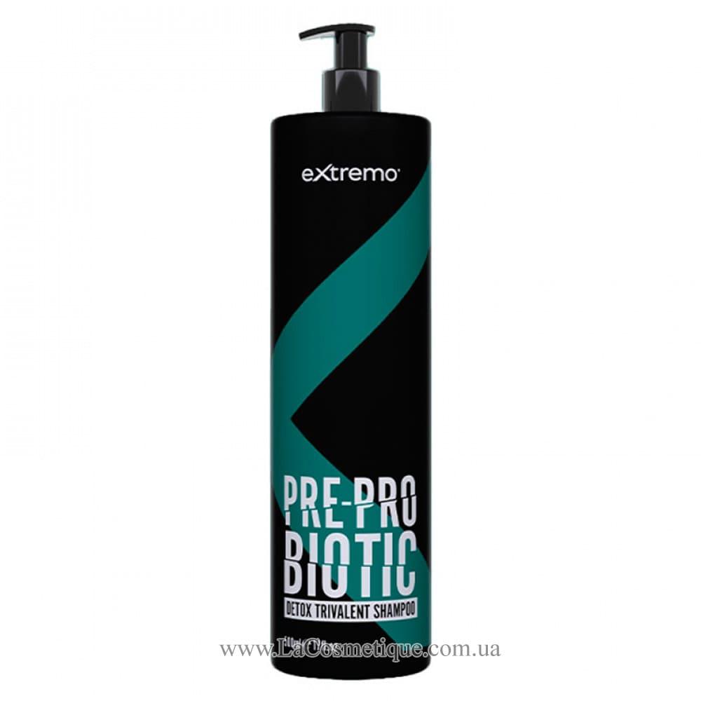 Шампунь детокс для жирної шкіри голови з пробіотиком Extremo Shampoo Pre-Pro Biotic 500 мл