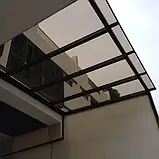 Полікарбонат монолітний 2 мм бронза ULTRAPLAST, фото 3