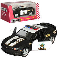 Коллекционная металлическая машинка 12 см KINSMART KT5383WP chevrolet camaro police