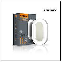 LED світильник ART IP65 овальний VIDEX 11W 5000K