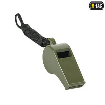Свисток туристичний тактичний M-tac пластиковий зелений