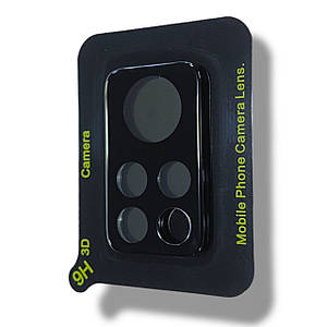 Захисне скло на камеру DK 3D Color Glass для Xiaomi Poco X4 Pro 5G (black)