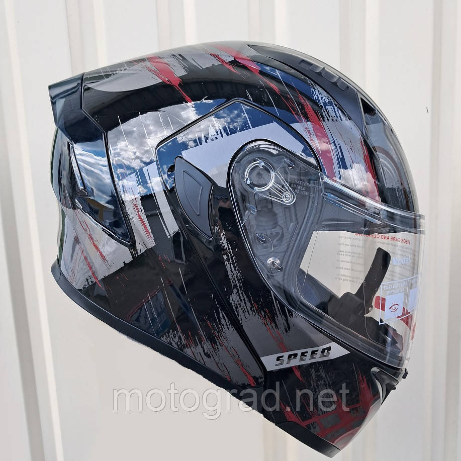 Шлем трансформер модуляр LVS Black gloss speed XL XXL: продажа, цена в ...