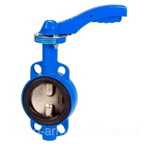 Затвор дисковий Батерфляй Genebre DN 450 PN 16 диск-чавун з EPDM ущільненням