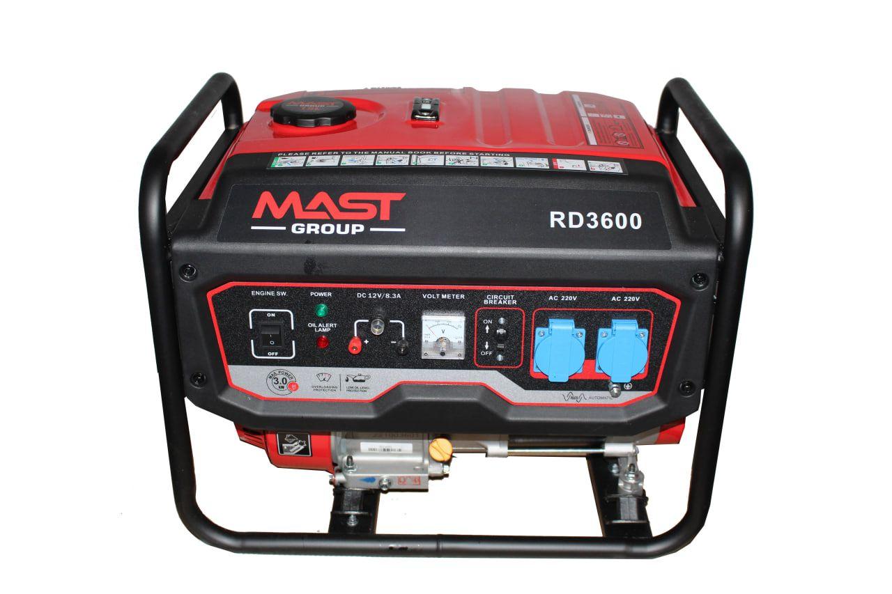 Бензиновый генератор MAST GROUP RD3600 - фото 1 - id-p1839028808
