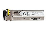 Модуль оптичний SFP 1000Base-BX 1SM WDM LC 3km TX1550/RX1310nm ddm Alistar