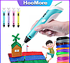 3D-ручка для малювання 3DPen-2 з дисплеєм, підставка, пластик, фото 9