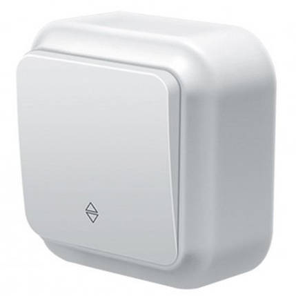 Вимикач Marshel MAGLEV (МАГЛІВ) накладний 1 кл. прохідний VO10-137, фото 1