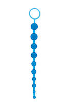 Анальний ланцюжок Oriental Jelly Butt Beads 10.5, BLUE, Синий sonia.com.ua
