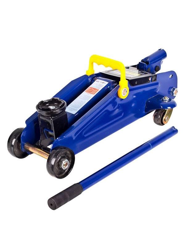 Домкрат гідравлічний підкатний 2 т 130 мм -345 мм Vitol ДП-20009Ш, фото 1