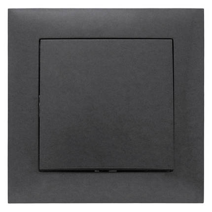 Вимикач Marshel Ideal 1 кл. графіт VS10-290-G, фото 1