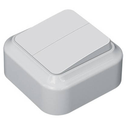 Вимикач Marshel MAGLEV (МАГЛІВ) накладний 2 кл. VO10-140, фото 2