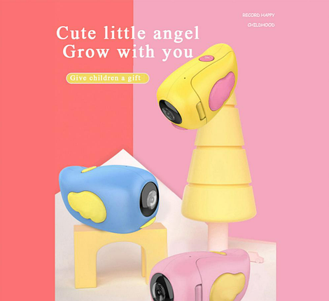 Дитячий фотоапарат — відеокамера Kids Camera DV-A100 / цифрова камера (50), фото 1