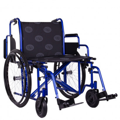 Посилена коляска для дому та вулиці ширина сидіння 55 см «Millenium HD» OSD-STB2HD-55