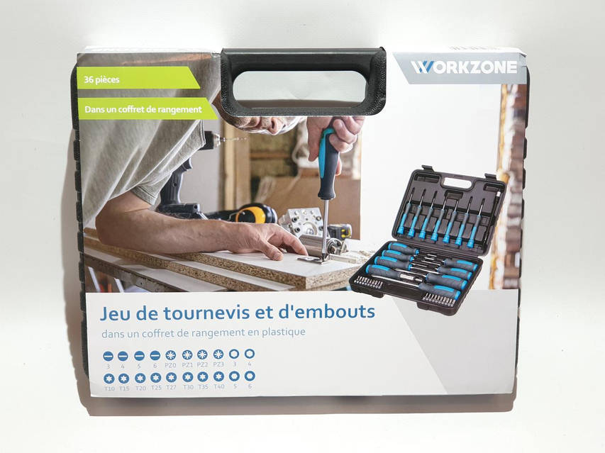 ティエンズセット Набор отверток Workzone 36 единиц в кейсе: продажа, цена в