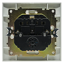 Розетка Marshel Ideal 1-яка із заземленням і 2xUSB біла RS16-472-W, фото 4