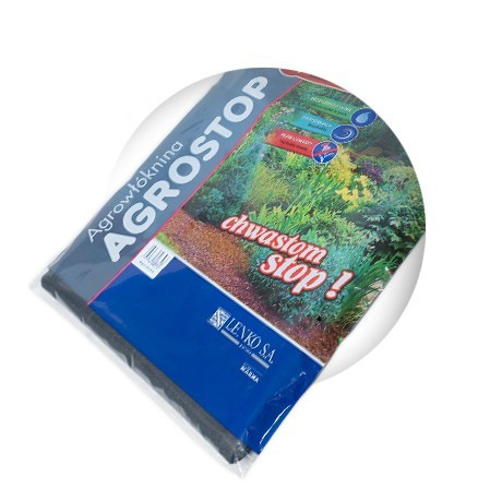 Чорне агроволокно AgroStop 50 г/м2 1.6×100 м