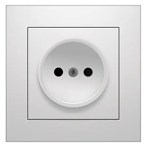 Розетка Marshel Ideal 1-яка біла RS16-475-W, фото 1