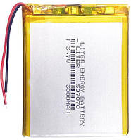 Аккумулятор Li Pol 507070 3000мАч 3.7В. Liter Energy
