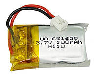 Аккумулятор Li Pol 651620 100 мАч 3.7В (разъем JST 2pin). Liter Energy