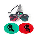 Кольоротест чотирьохкрапковий ЦТ-22 для дослідження бінокулярного зору, фото 5