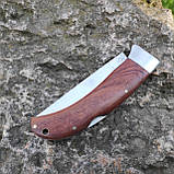 Розпродаж. Ніж складний Boda Супутник, 21.3см, дерево, чохол, фото 3