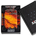 Zippo Lava Flow Design 48622, бензинова запальничка зипо, фото 3