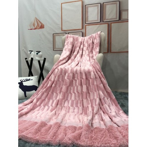 Купити Меховое двухстороннее покрывало "НОРКА"/Покрывало на большую ...