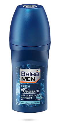 Антиперспірант кульковий Balea Men Fresh 50 мл, фото 2