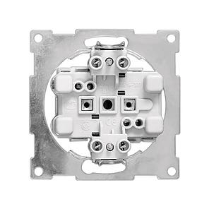 Розетка Marshel Ideal 2-ємна біла RS16-477-W, фото 3