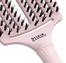 Щітка із комбінованою щетиною Olivia Garden Finger Brush Combo Pink Small OGID1685, фото 3