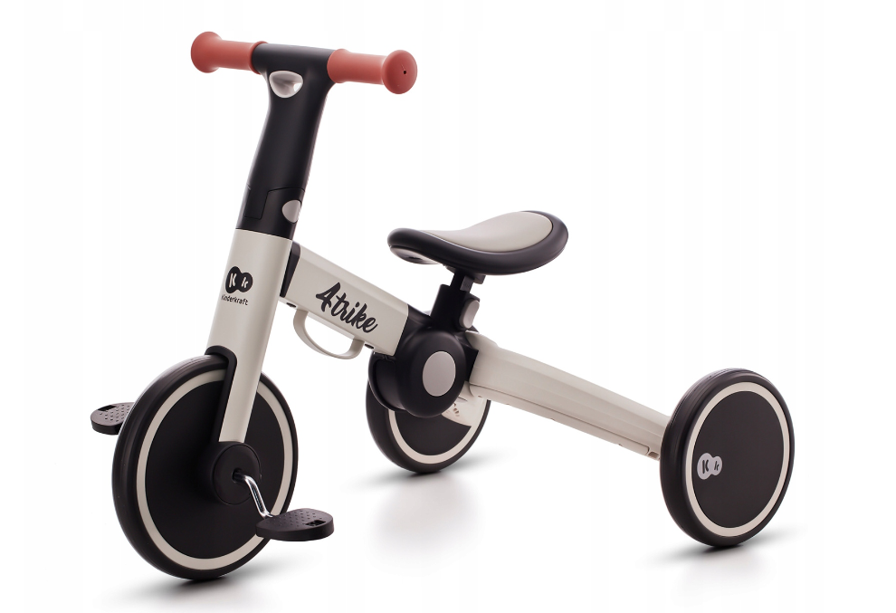 Дитячий триколісний велосипед KinderKraft 4TRIKE Silver Grey (KR4TRI22GRY0000)
