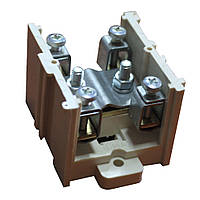 Клемма проходная для установки на главных линиях передач 1х95 мм.кв./4х16 мм.кв. КП 95Л