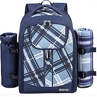 Рюкзак для пикника на 4 персоны,Дорожные сумки кемпинг,Набор для пикника рюкзак,Рюкзак для путешествий,