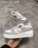 Кросівки підліток Nike Air Force гуртом (36-41)